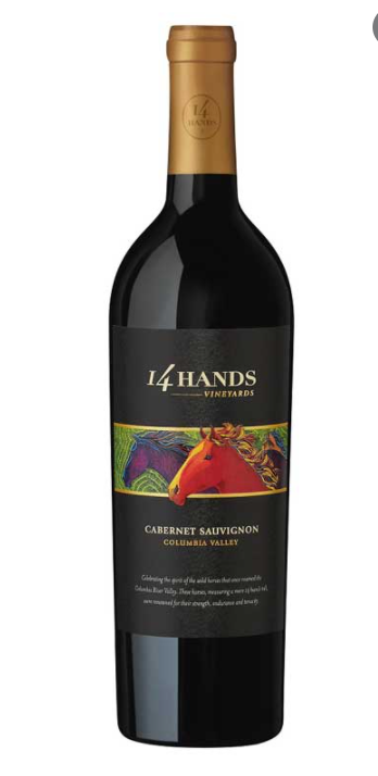 Wine Enthusiast Fleur Handblown Cabernet Sauvignon Wine