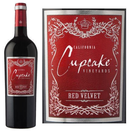 CUPCAKE RED VELVET 750ML GV WINE SPIRITS